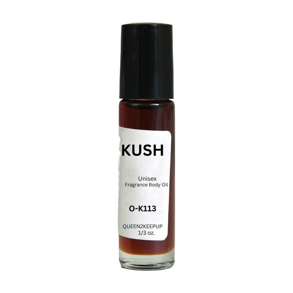 Kush Unisex Body Oil Warm Spiced & Earthy Musk Fragrance Oil Roll-On Scent